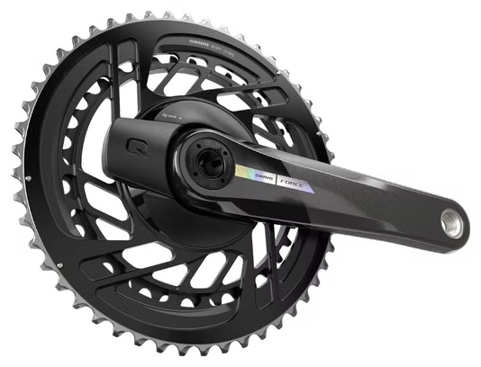 Pédaliers pour vélos électriques Capteur de Puissance Sram Force D2 DUB 50-37 Dents 2x12V (Sans Boitier)