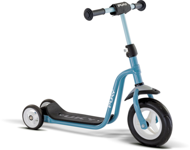 Draisienne Puky trottinette avec pneus eva r 1 bleu pastel